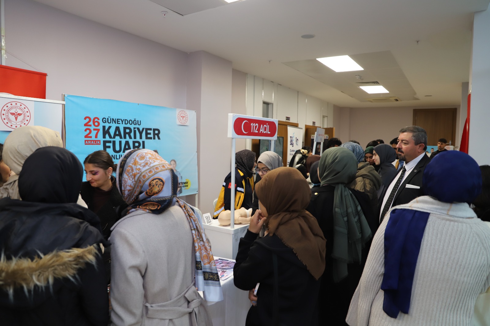 Şanlıurfa kariyer gününde öğrencilerin ilk sorusu