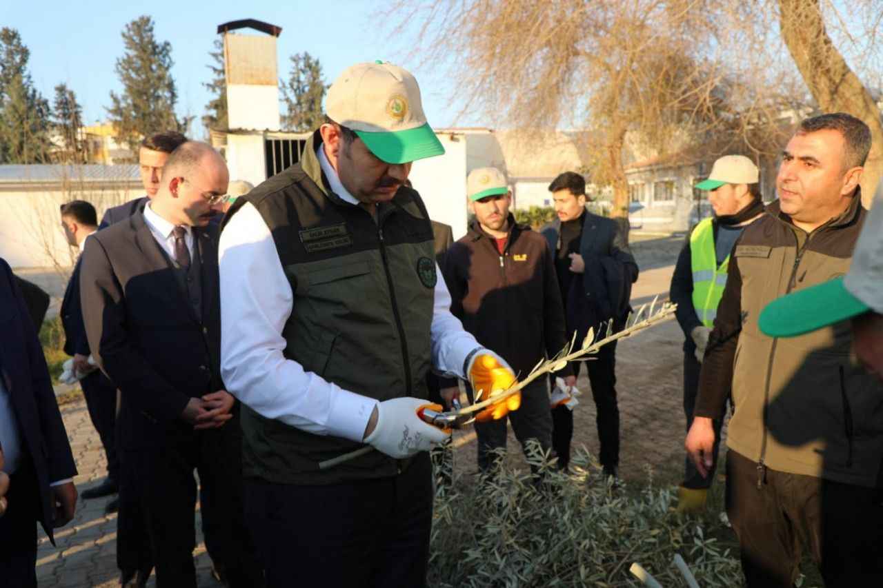 Vali Ayhan’dan Birecik Orman Fidanlığına ziyaret