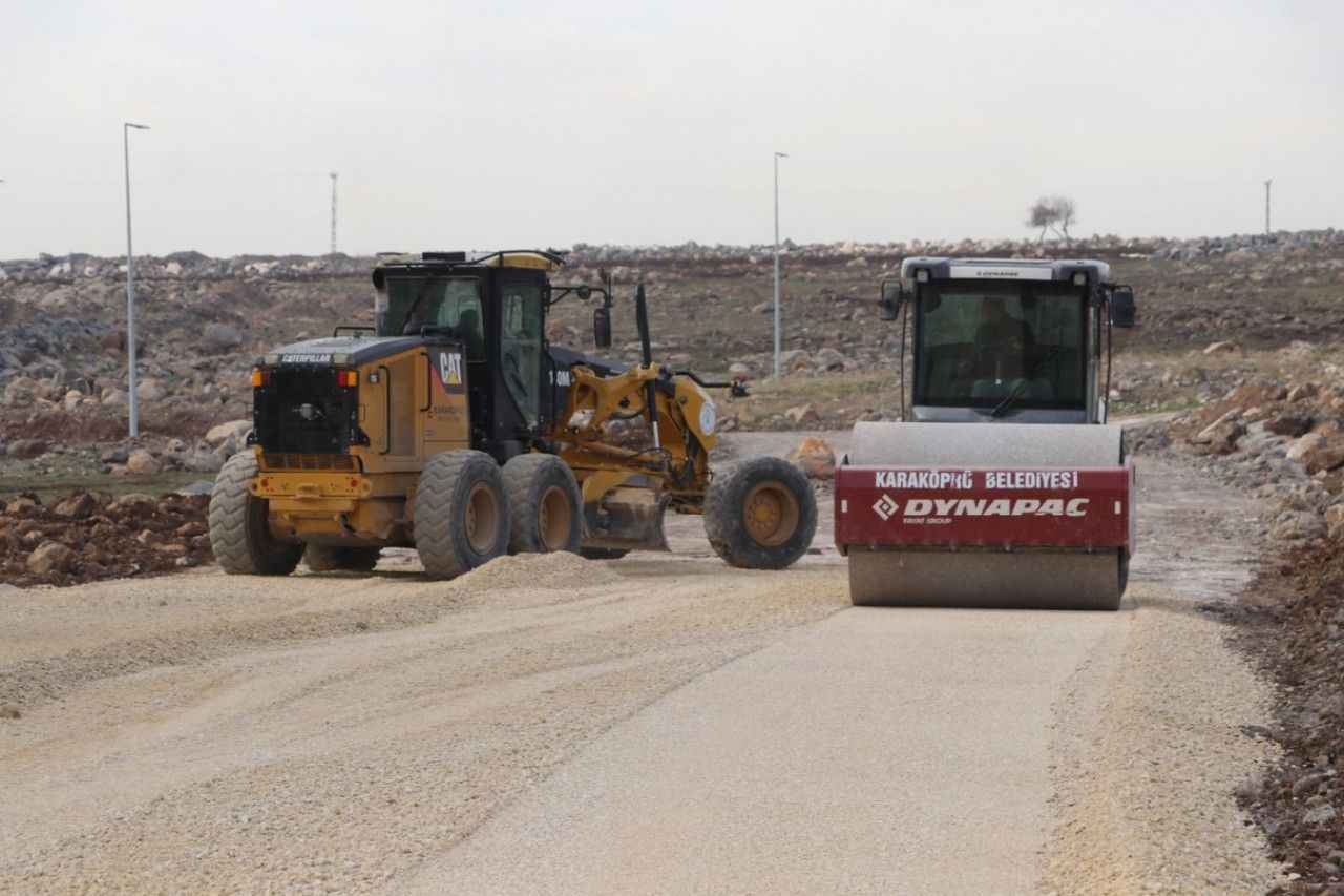 Karaköprü’ye yeni yollar kazandırılıyor