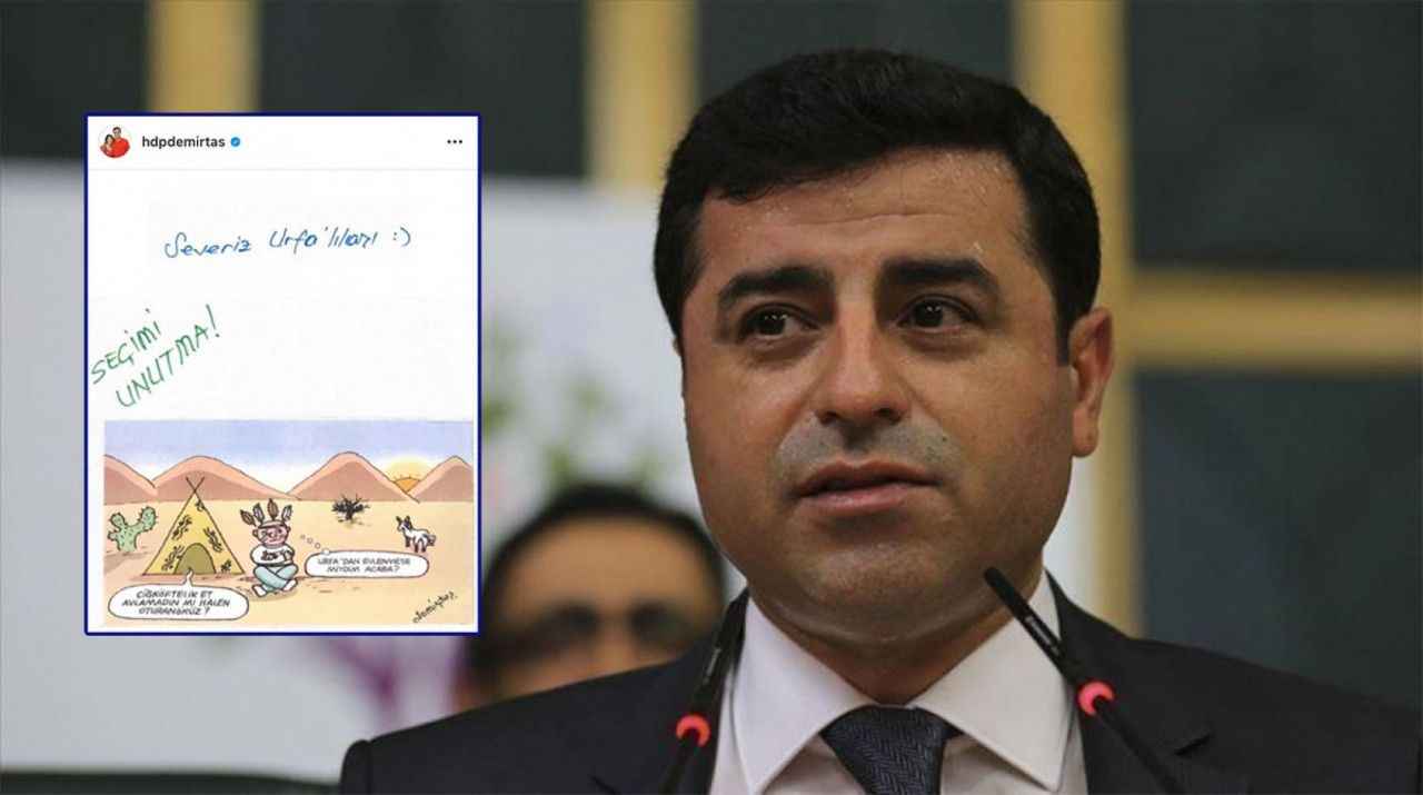 Selahattin Demirtaş'tan Urfa paylaşımı