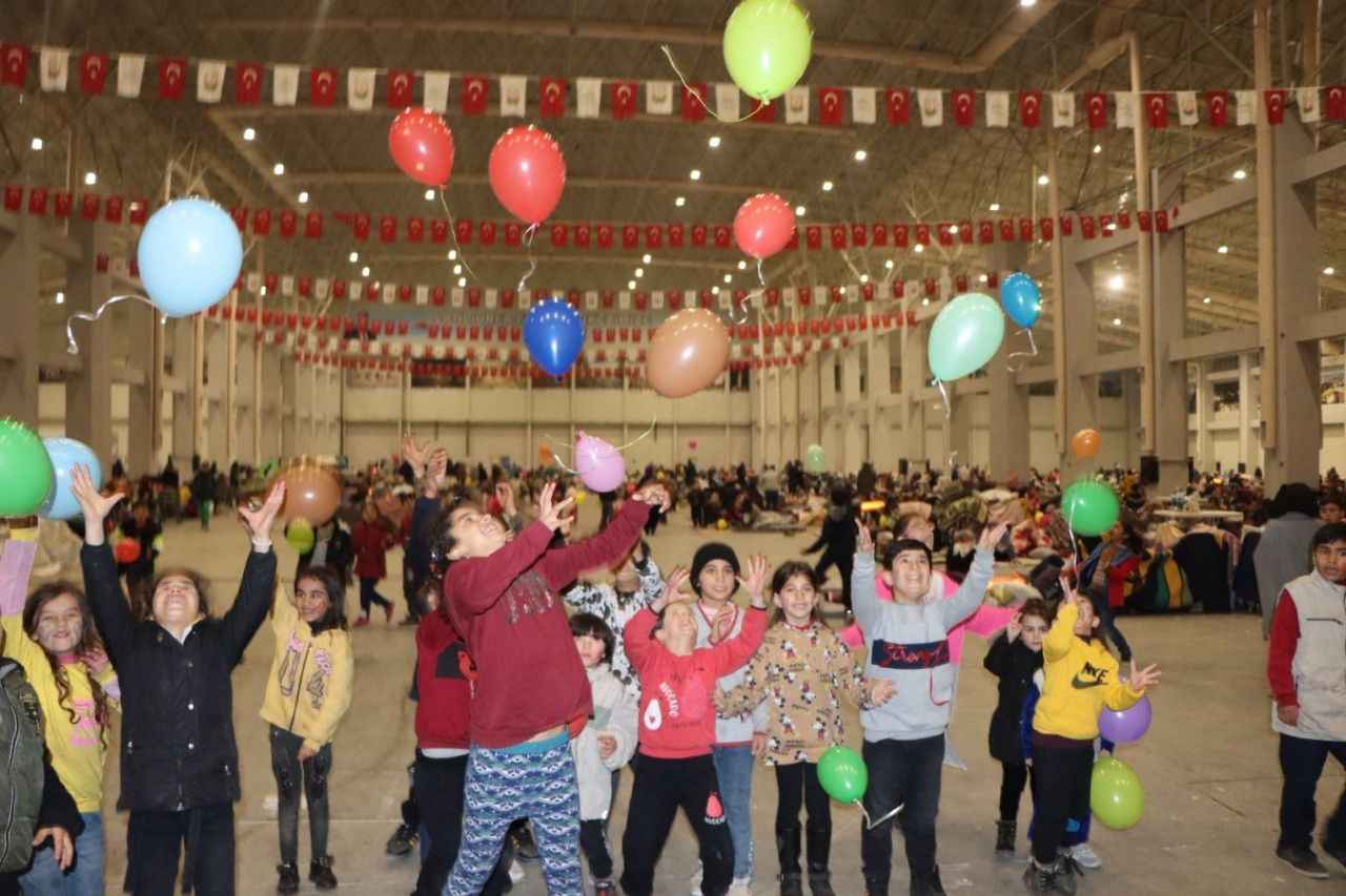 Şanlıurfa’da depremden etkilenen çocuklar için etkinlik