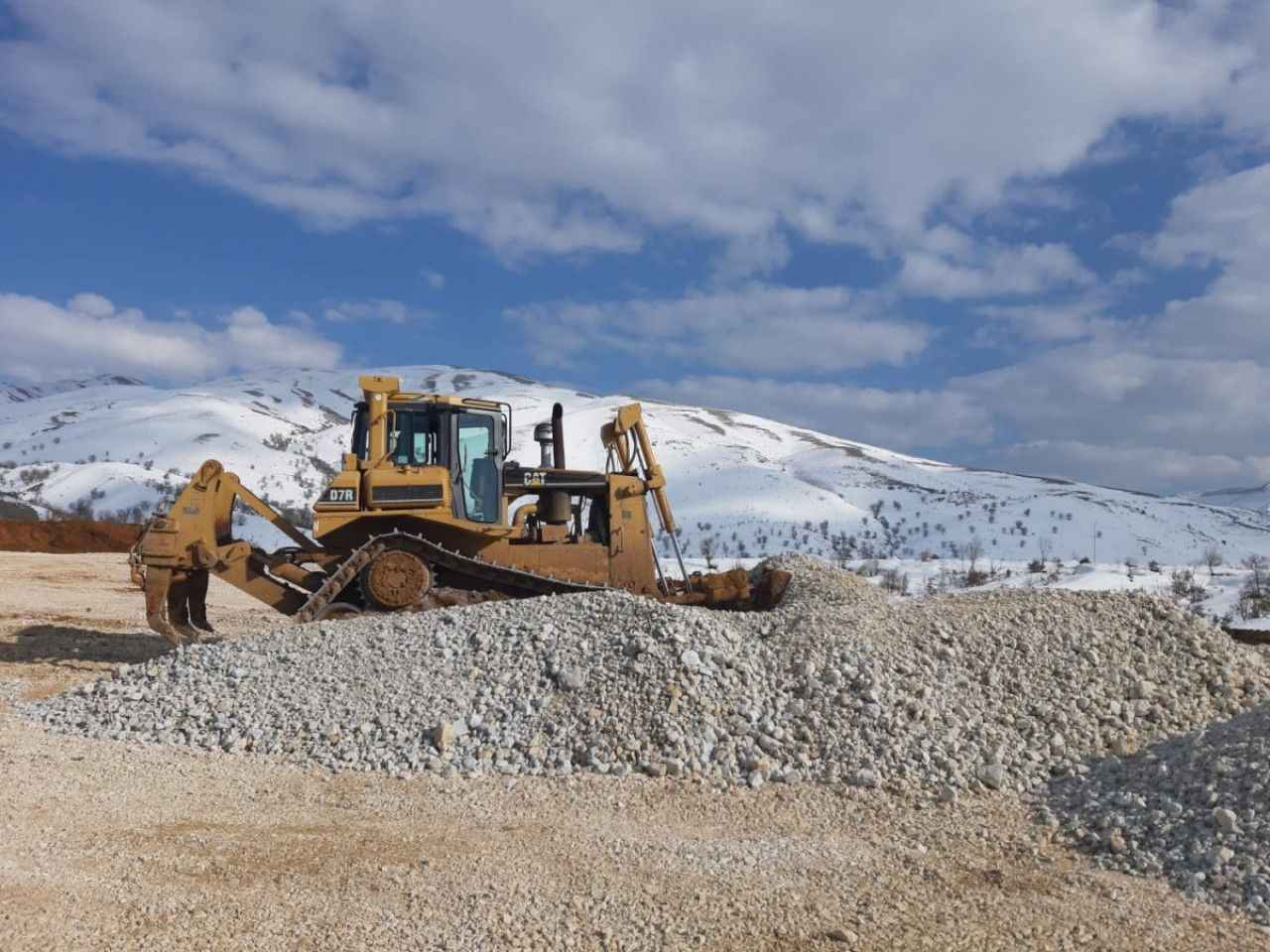 Büyükşehir ekibi bu kez Adıyaman kırsalında