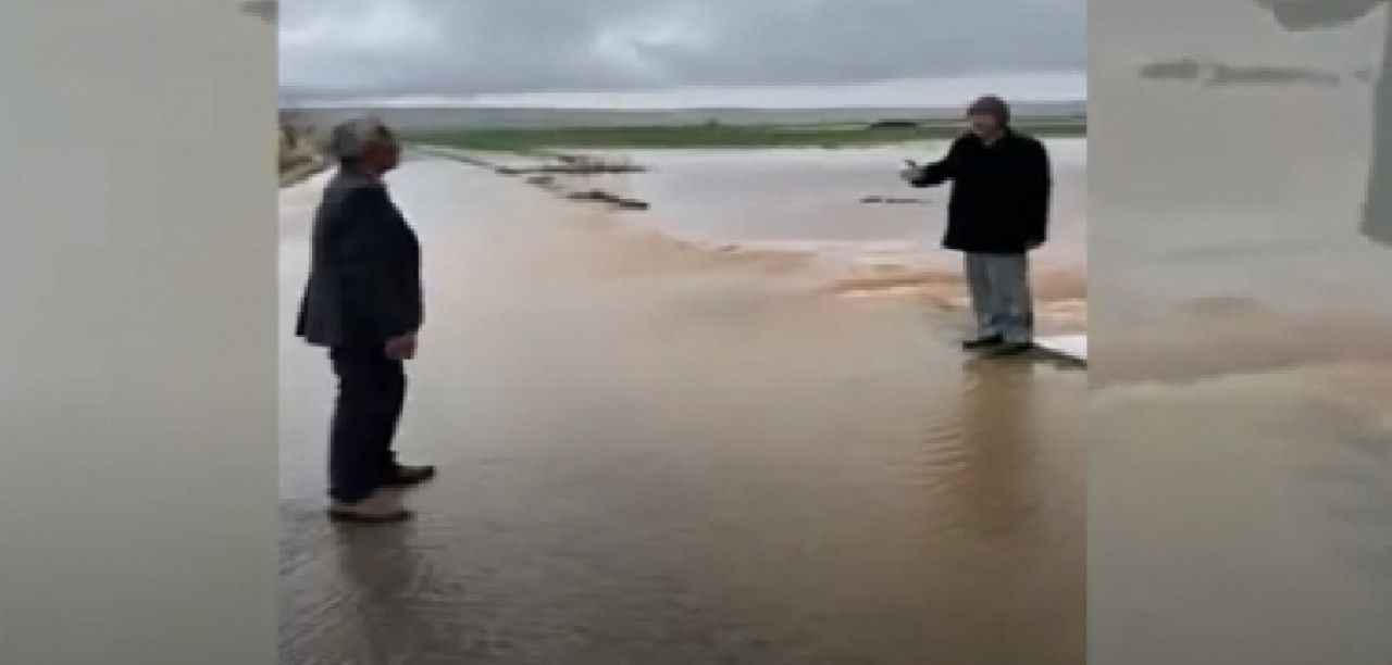 Sel sularında Urfalı vatandaş muhtara seslendi: Yapamıyorsan bırak!