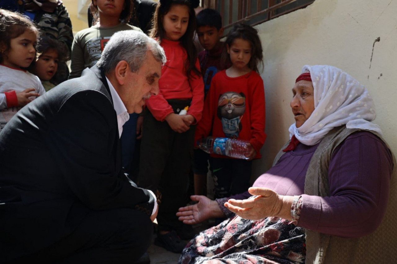 Başkan Beyazgül selden etkilenen vatandaşları yalnız bırakmadı