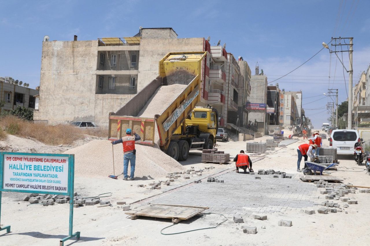 Haliliye’de altyapı çalışmaları sürüyor