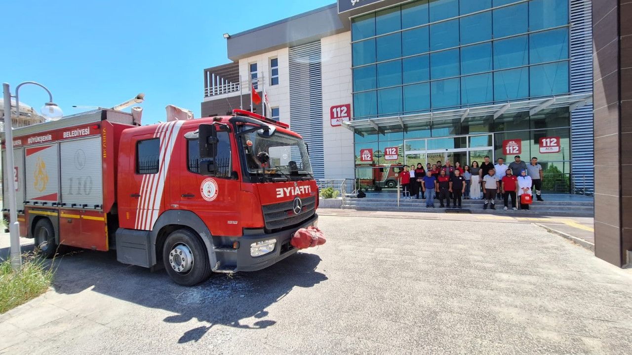 İtfaiyeden ‘hayat kurtaran’ eğitim