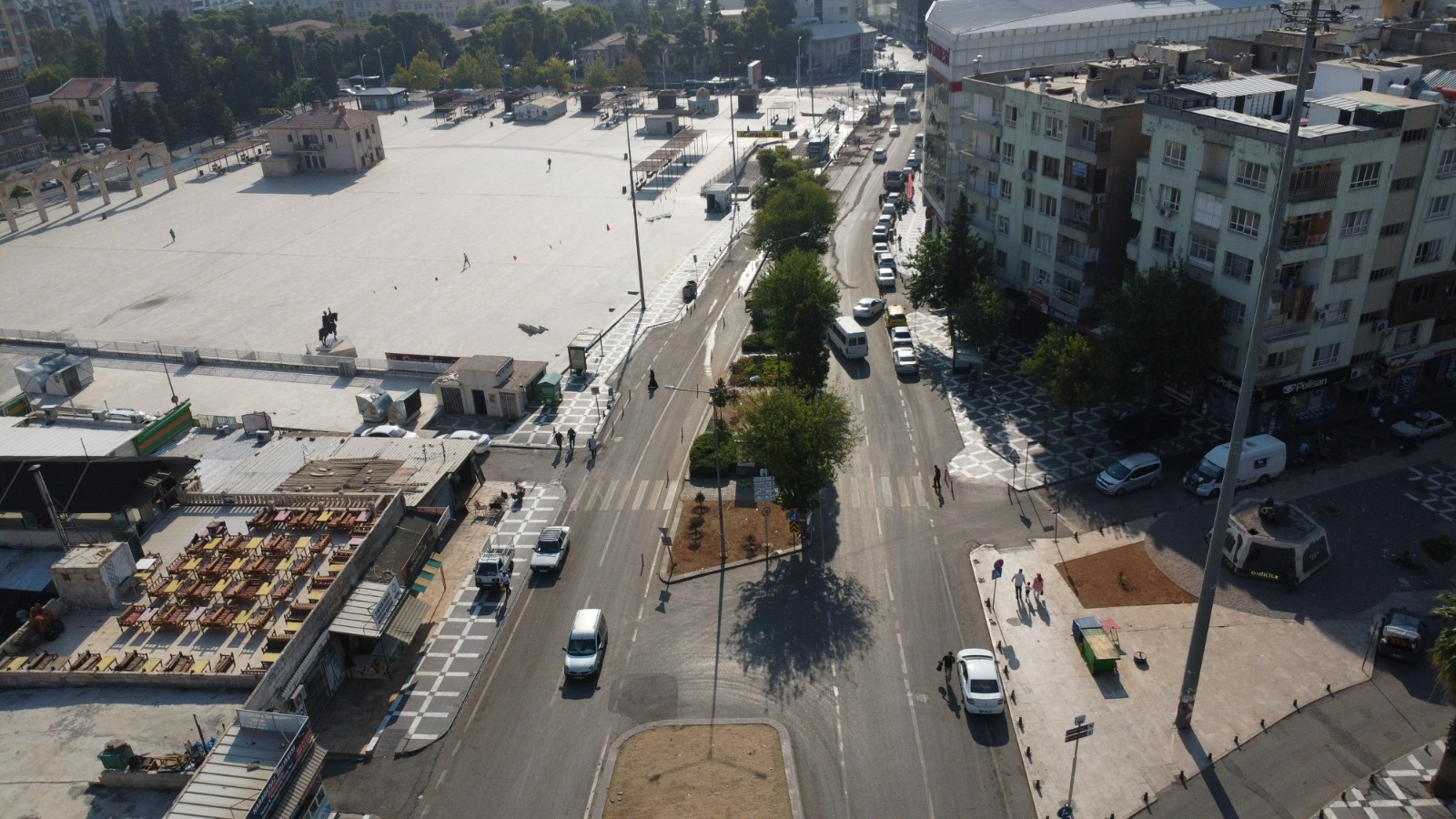 Şanlıurfa'da trafik sorununa çözüm: Şehrin göbeğinde yeni düzenleme