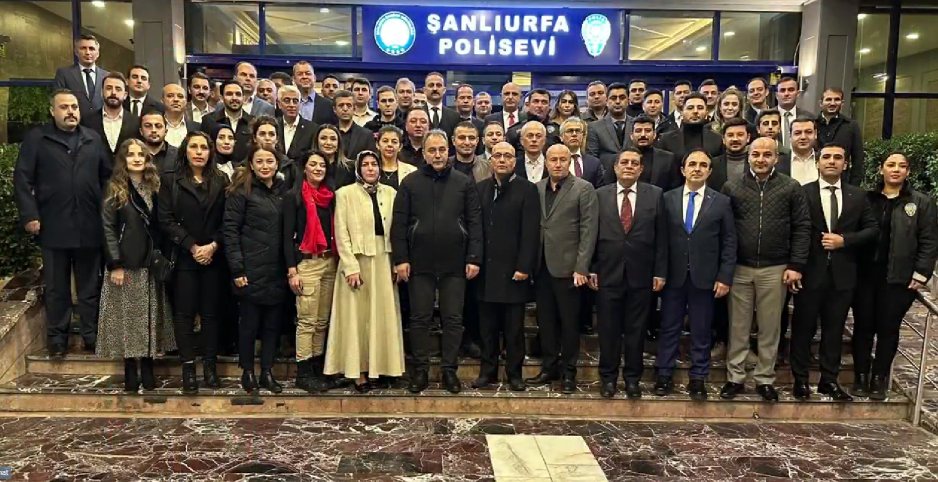 Veda zamanı... Şanlıurfa İl Emniyet Müdürü polislerle bir araya geldi