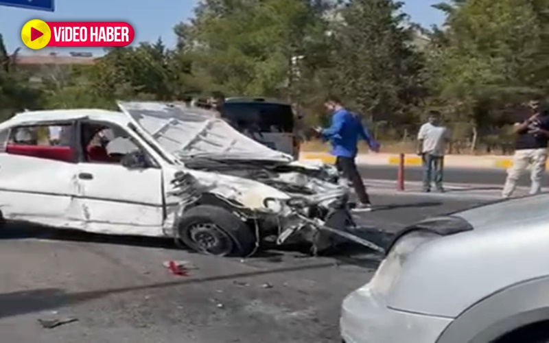 Karaköprü’de zincirleme kaza: Yaralılar var