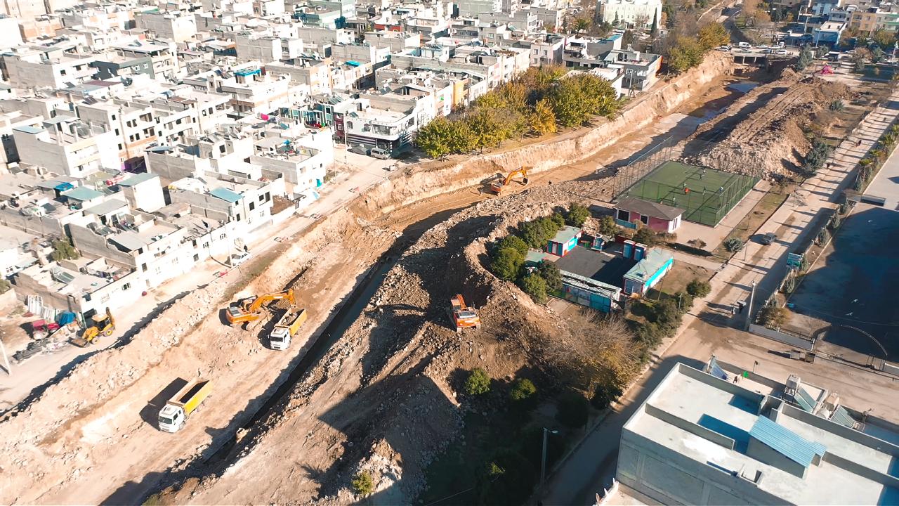 Şanlıurfa'ya 66 kilometre betonarme kanal: Sel artık tehdit olmayacak