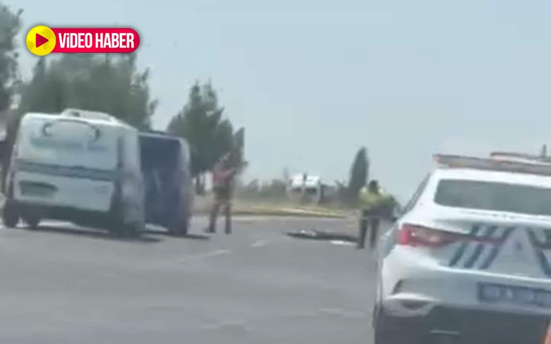 Şanlıurfa’da 1 kişinin öldüğü feci kaza güvenlik kamerasına yansıdı