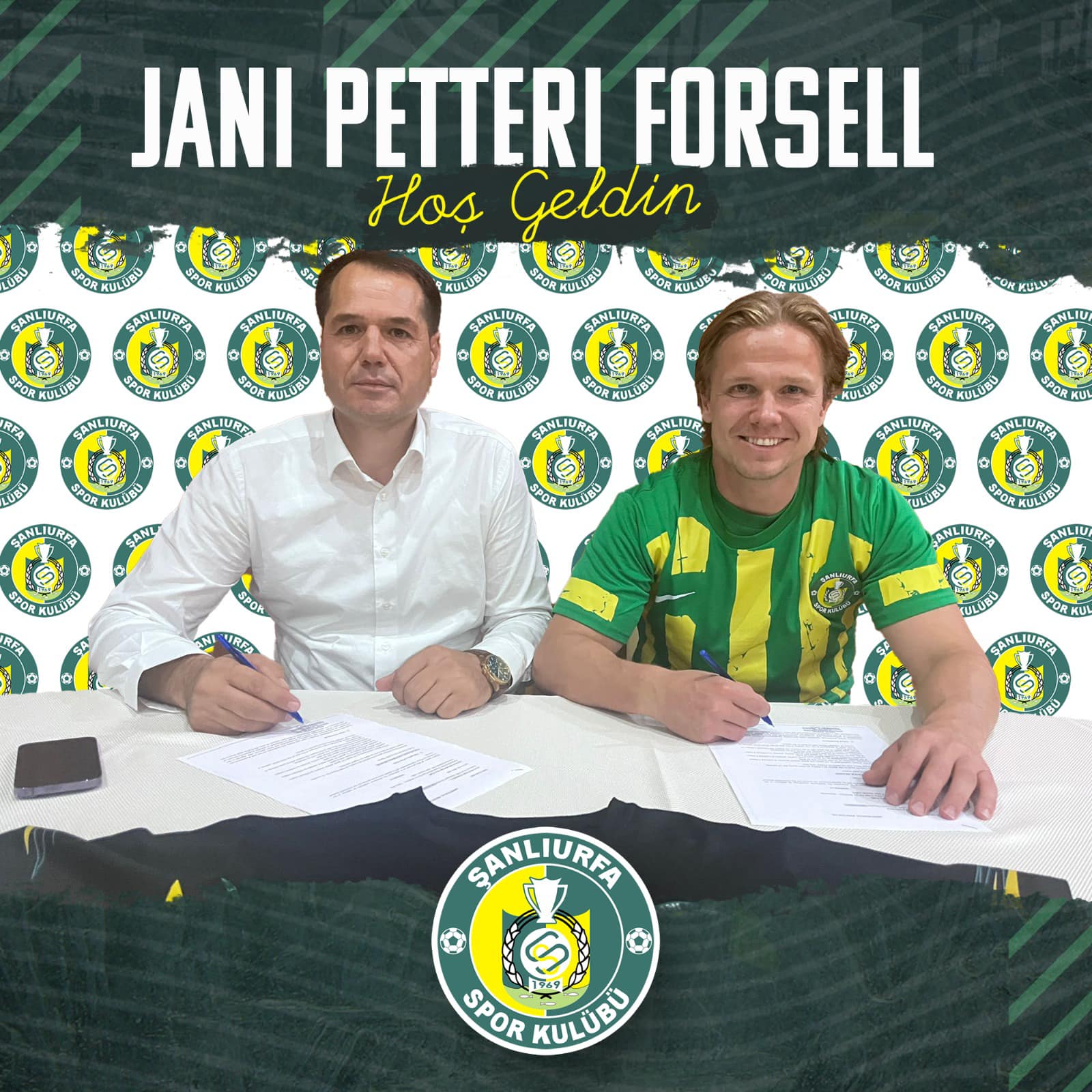 Jani Petteri Forsell Şanlıurfaspor’da