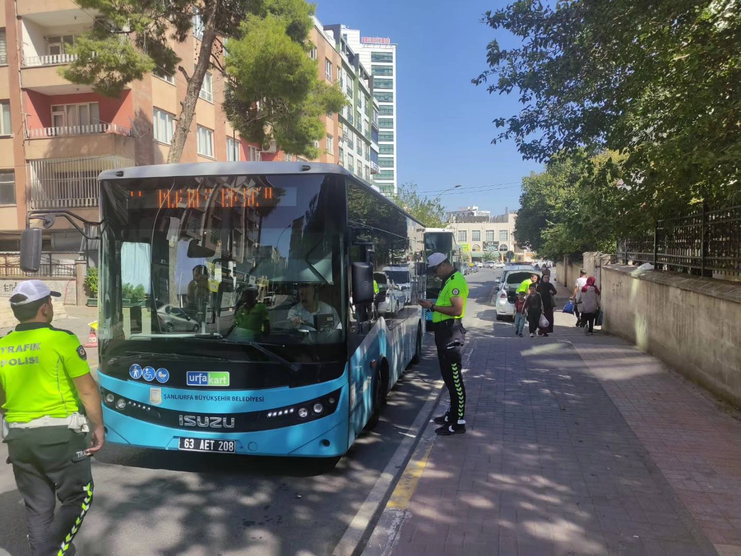 Şanlıurfa’da şehir içi ulaşım denetlendi