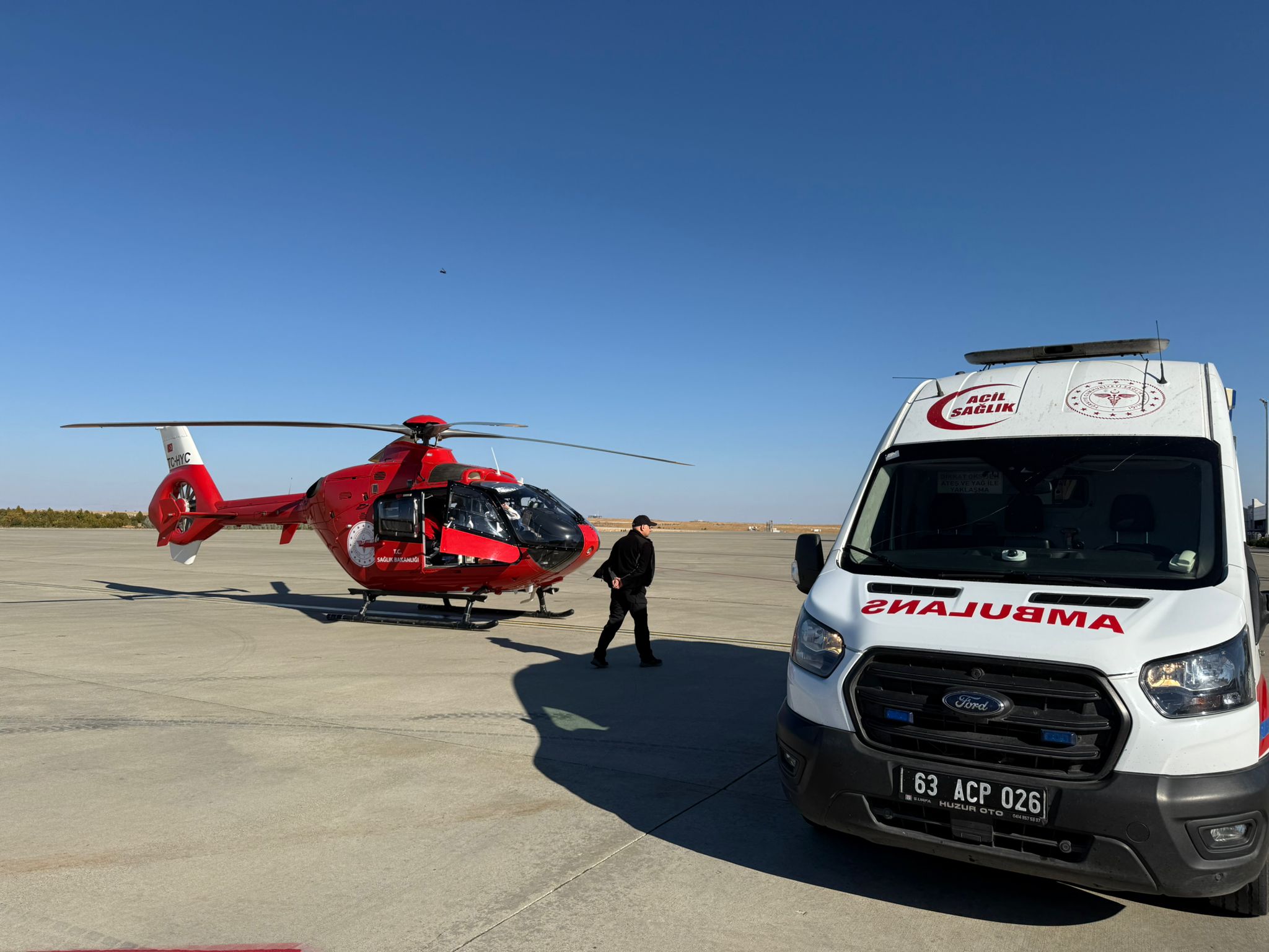 Şanlıurfa’da 80 günlük bebek için kalktı: 700 kilometre yol gitti