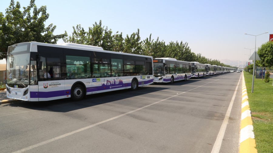 Şanlıurfa’da BELSAN’dan otobüsler için ihale