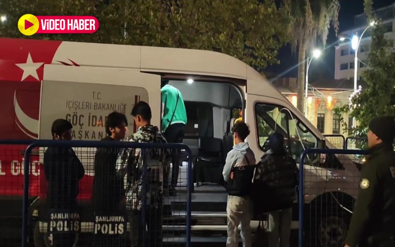 Şanlıurfa’da şok uygulama: Çok sayıda gözaltı