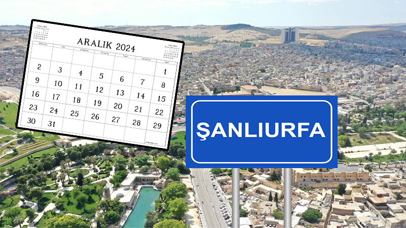 Şanlıurfa’da 823 yıl sonra ilk! Aralık ayı tarihe geçecek