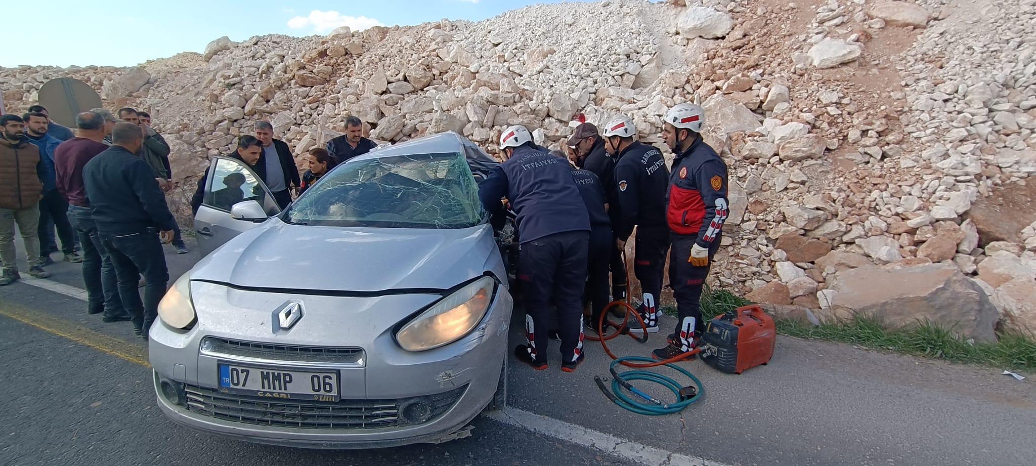 Şanlıurfa OSB’de feci kaza! Tır ile otomobil çarpıştı: Yaralı var