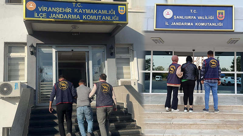 Suçlulara geçit yok! Şanlıurfa'da kaçak hükümlüler yakalandı