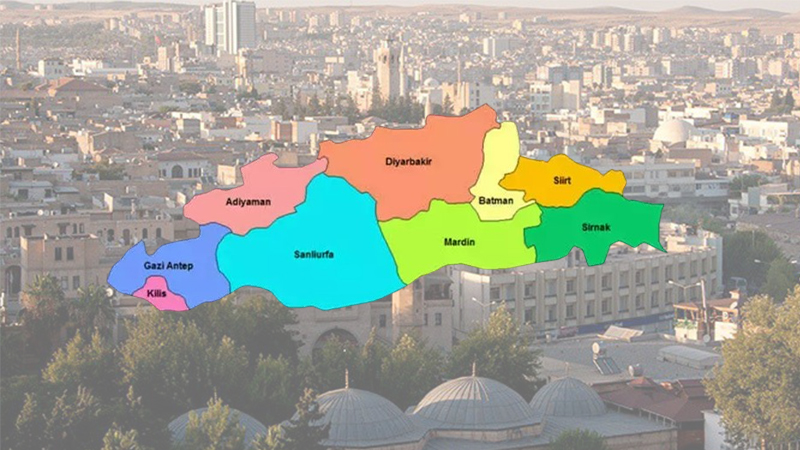 Şanlıurfa komşularıyla birlikte battı!