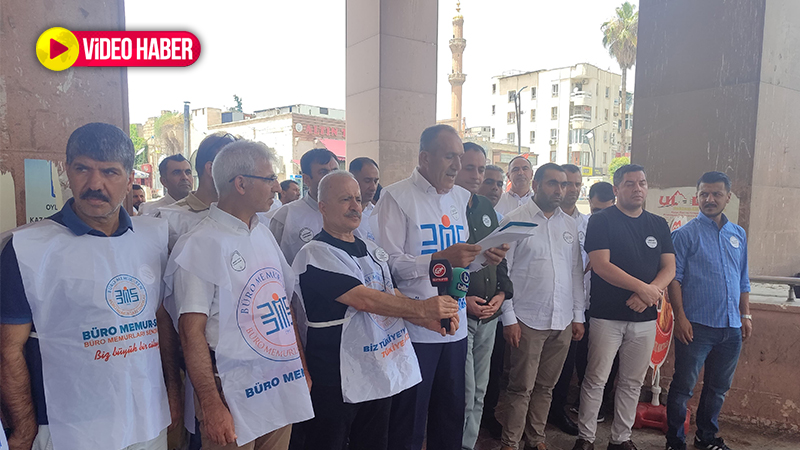 Büro Memur-Sen Şanlıurfa'da kamu çalışanlarının hakları için eylem takvimi açıkladı