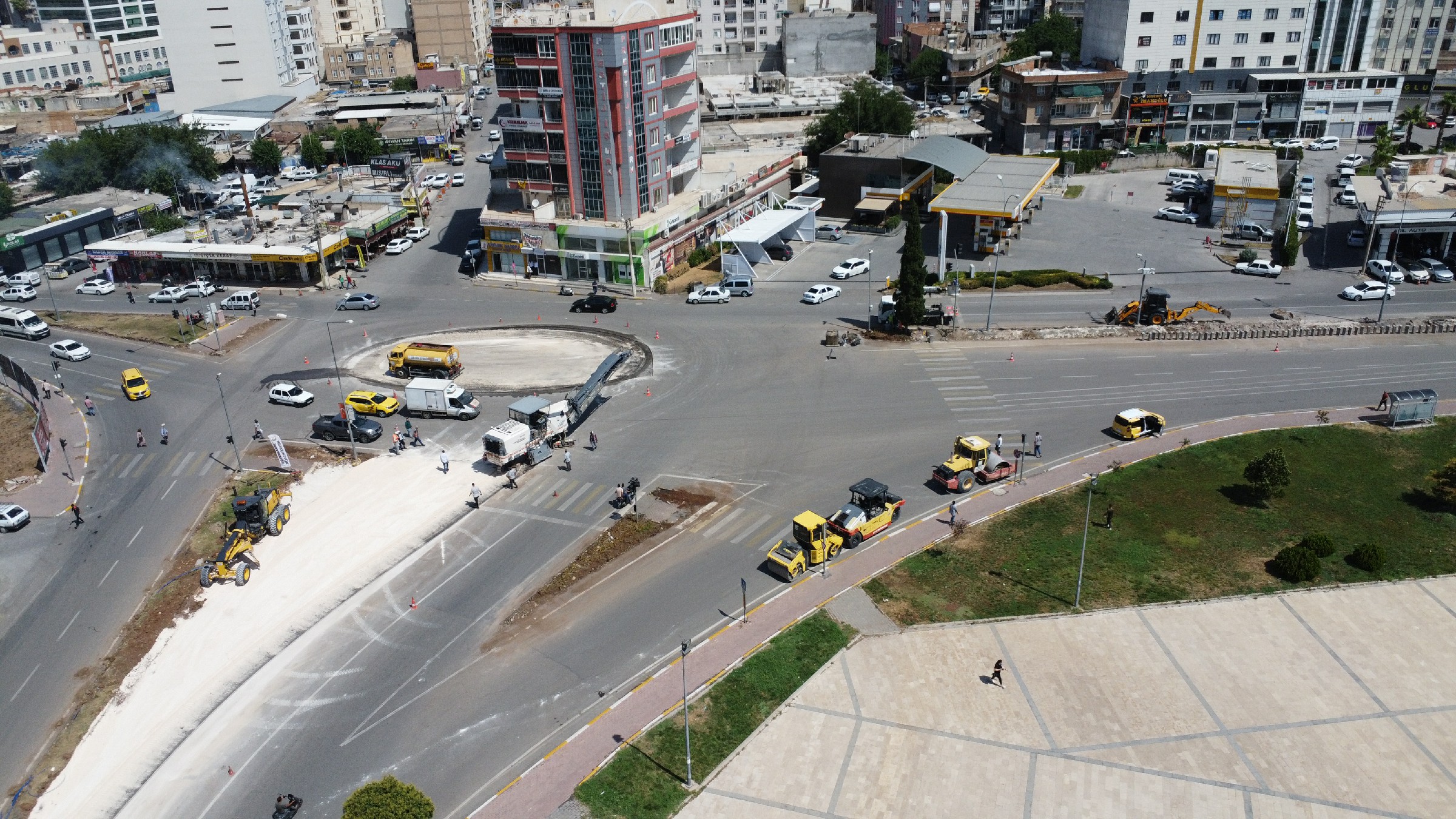 Şanlıurfa’da bir kavşakta daha çalışma başladı!