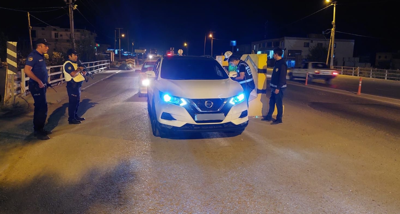 Gözaltılar var! Şanlıurfa'da polis denetiminde bilanço...