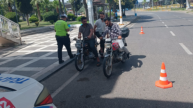 Şanlıurfa'da motosiklet sürücülerine yönelik denetimler artıyor!