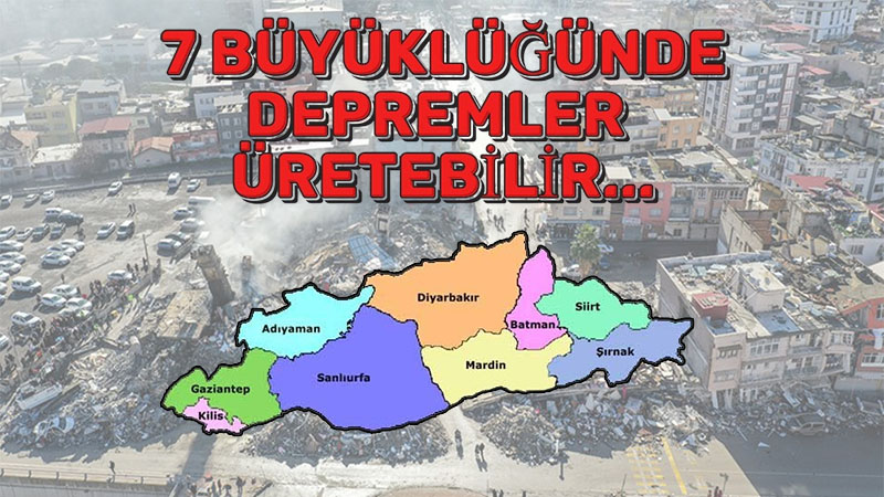 Şanlıurfalıların uykularını kaçıracak deprem uyarısı!