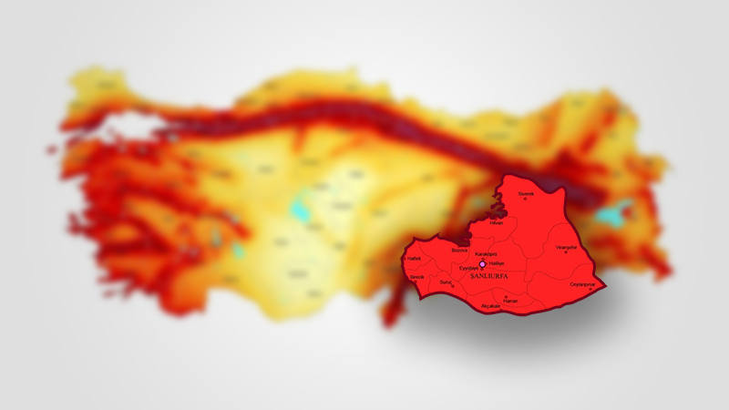 Türkiye’nin güncel fay hattı haritası açıklandı! Şanlıurfa riskli bölgeler arasın da mı?