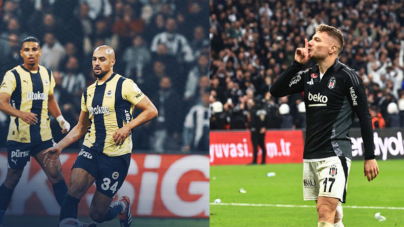 Beşiktaş derbide Fenerbahçe'yi tek golle geçti