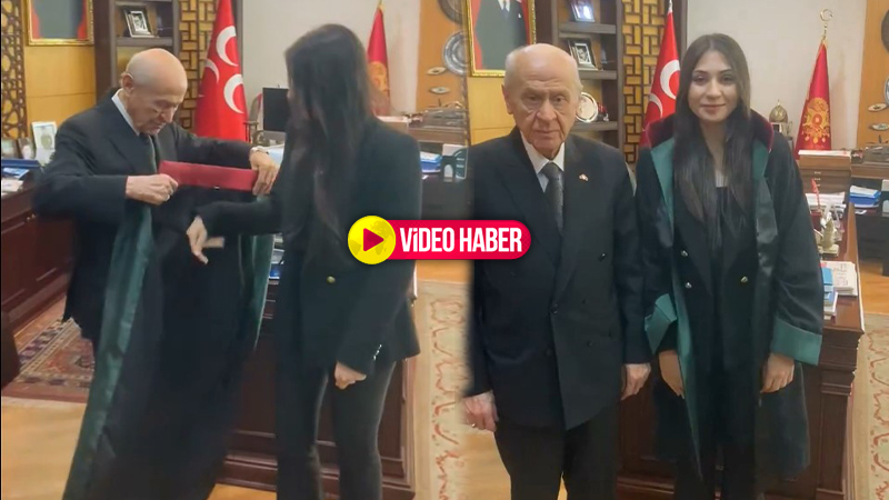 Devlet Bahçeli vekaletini Şanlıurfalı isme verdi: Cübbesini kendi elleriyle giydirdi