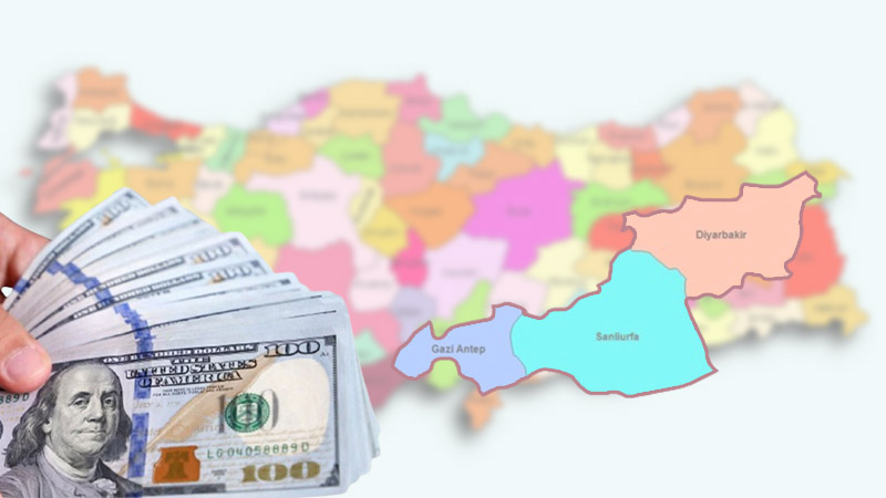 Güneydoğu dolar fakiri! Ne Şanlıurfa var ne Gaziantep…