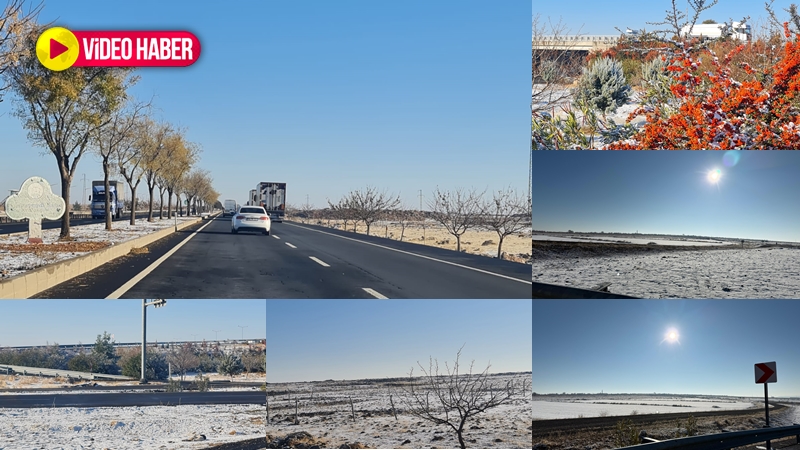 Şanlıurfa'da bu hava sizi çarpar! Yollara dikkat...