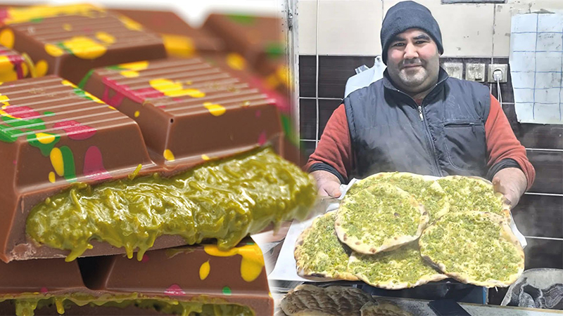 Dubai çikolatası çılgınlığı Şanlıurfa’ya ulaştı: Dubai Lahmacunu...