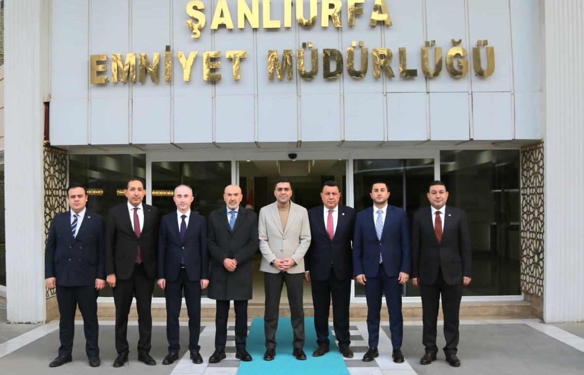 MHP Genel Başkan Yardımcısından Şanlıurfa'da... Emniyet Müdürüne ziyaret