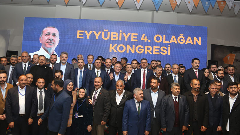 AK Parti Eyyübiye’de yeni başkan ve yönetim belli oldu