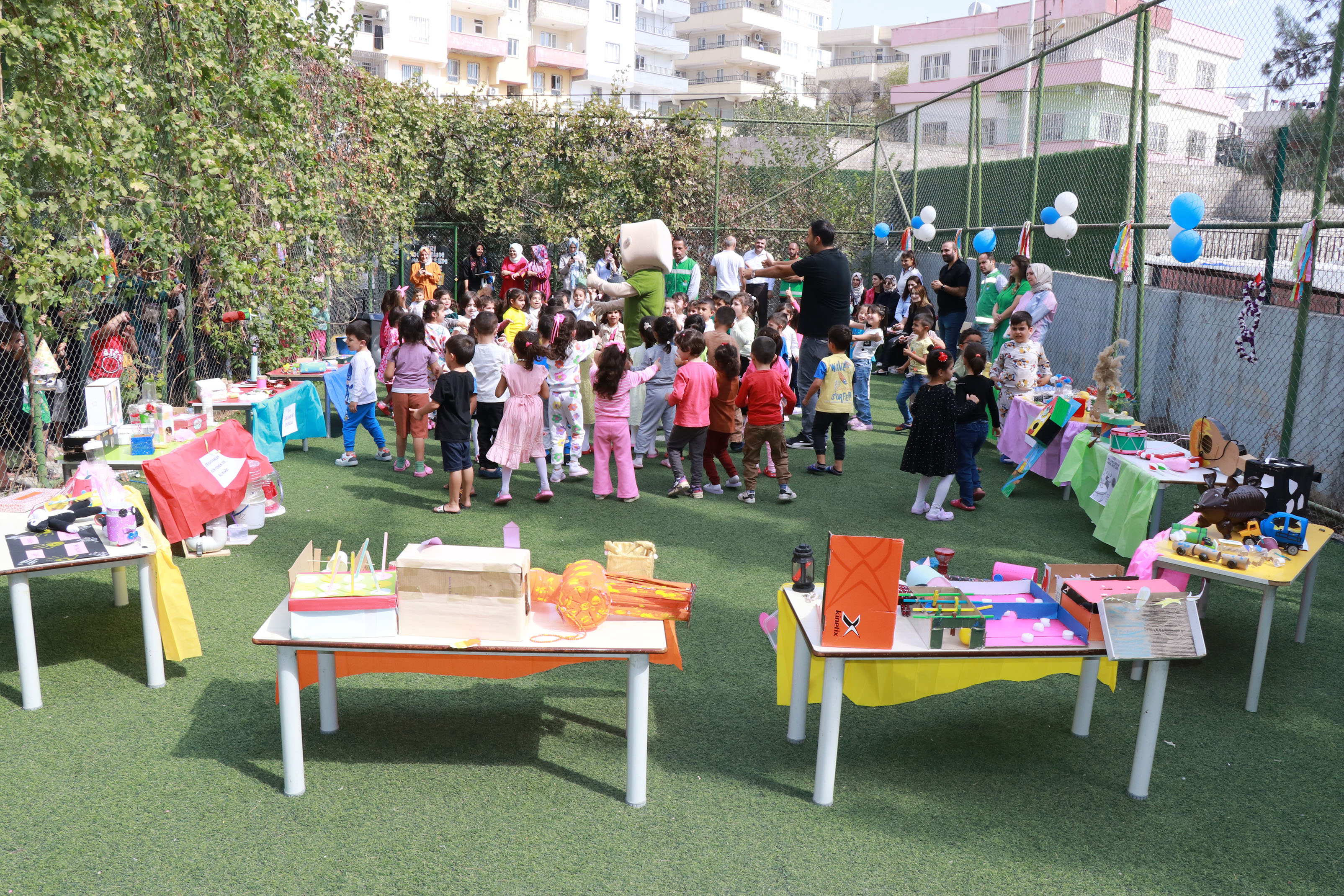 Şanlıurfa’da miniklere eğlenceli eğitim: Sıfır atıkla geleceğe adım atıyorlar