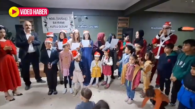 Şanlıurfa’da Noel Bayramı kutlandı