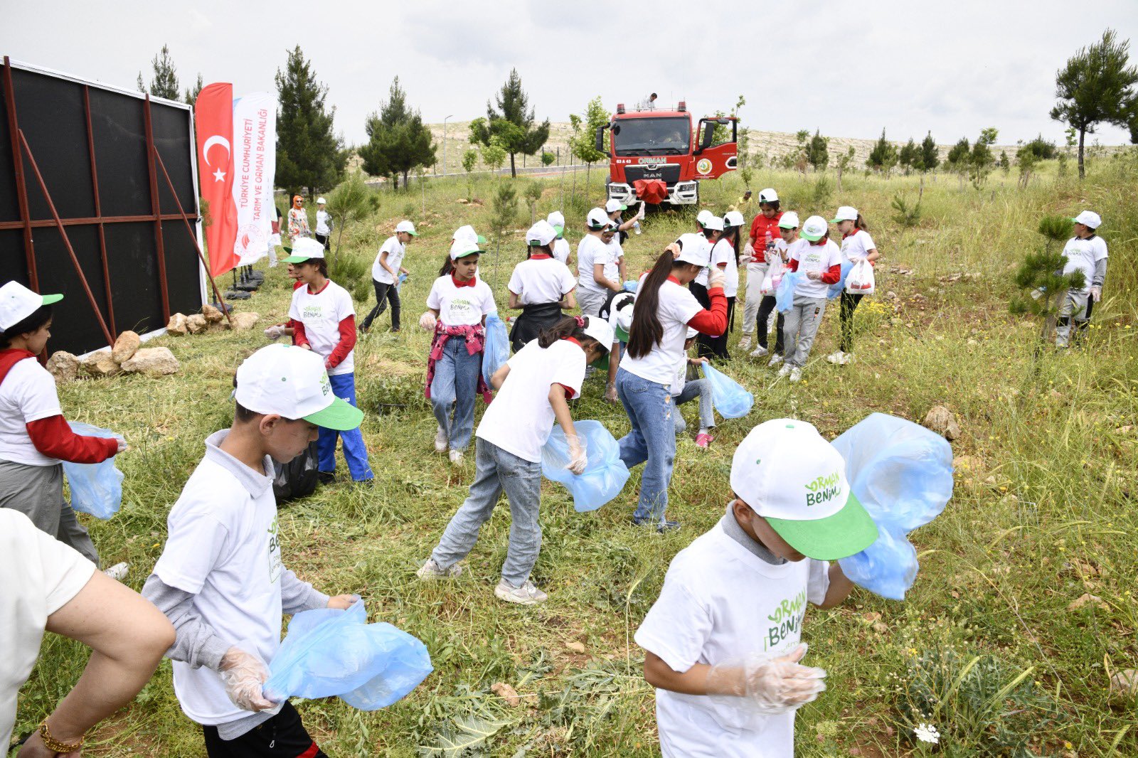 Şanlıurfa’da da toplandı! Toplam 313 ton çöp geri dönüşüme gönderildi