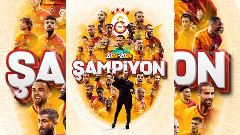 Şampiyon Galatasaray!