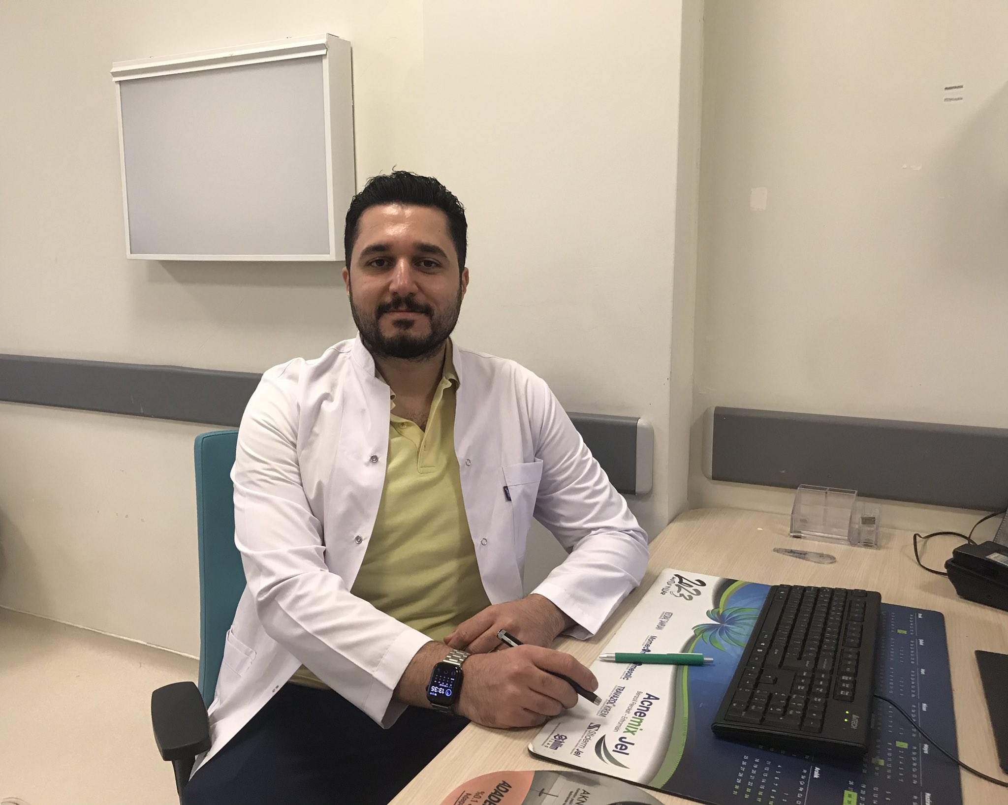 Başarılı doktor Birecik'te göreve başladı