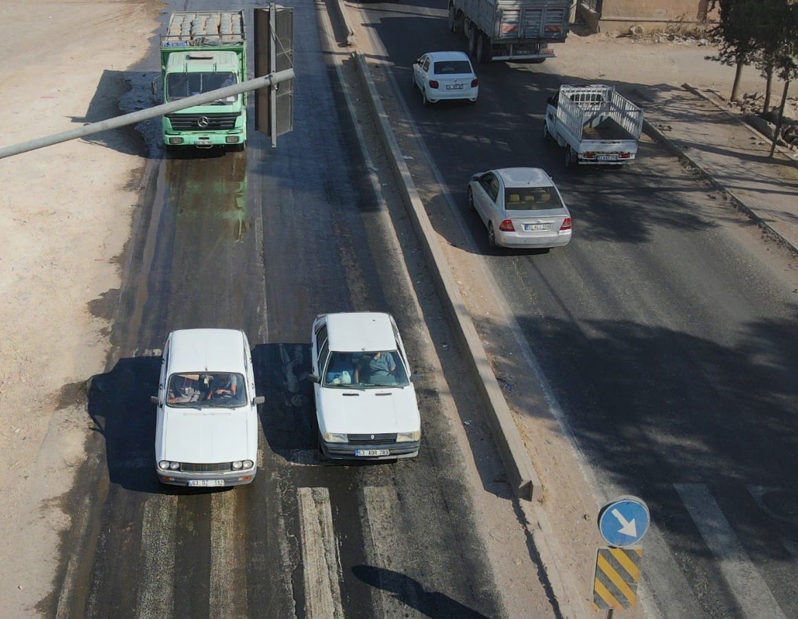 Şanlıurfa’da drone havadan kural ihlalini tespit etti: Polisler ceza uyguladı