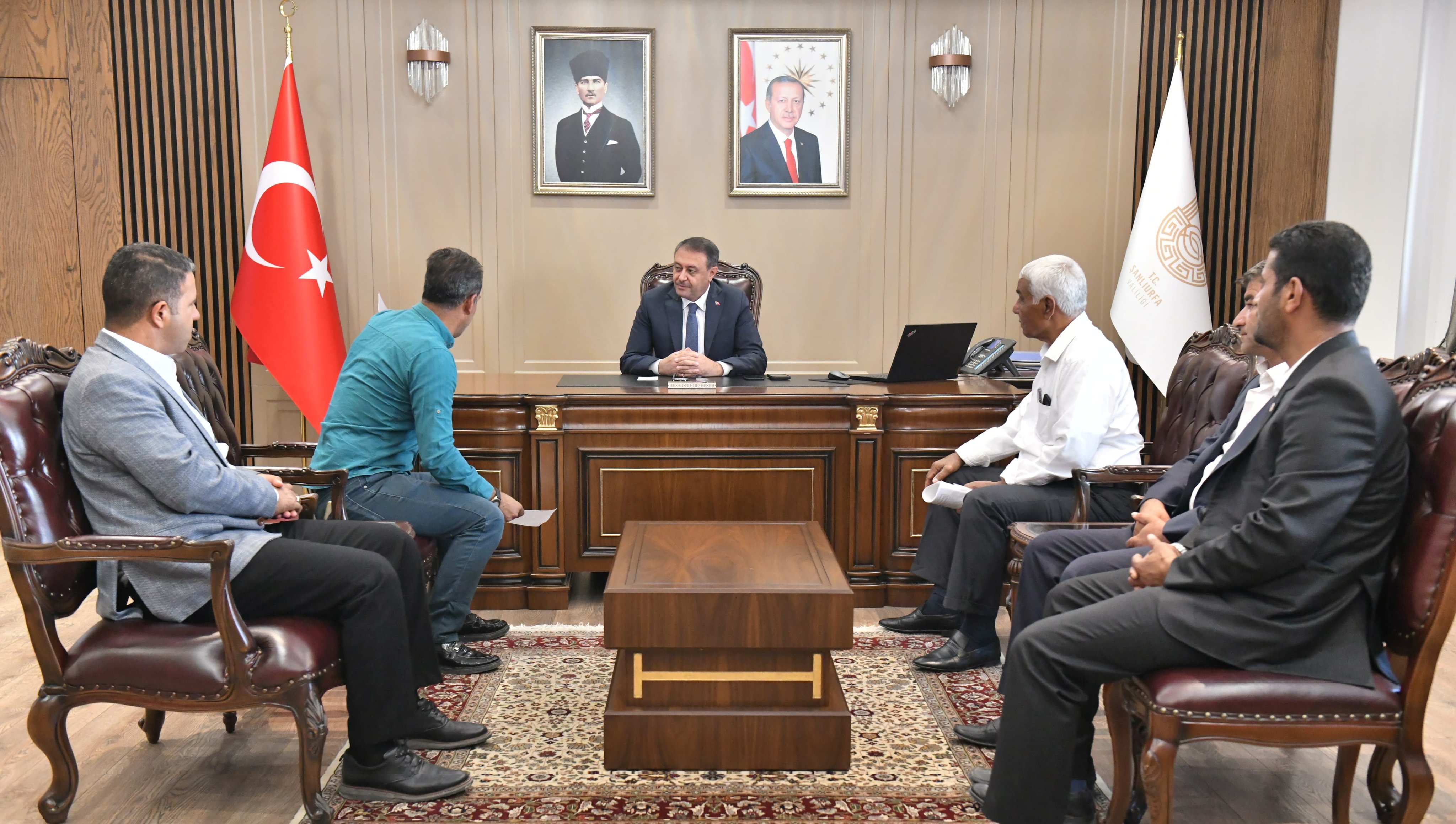 Şanlıurfa’da muhtarlar Vali Şıldak ile bir araya geldi