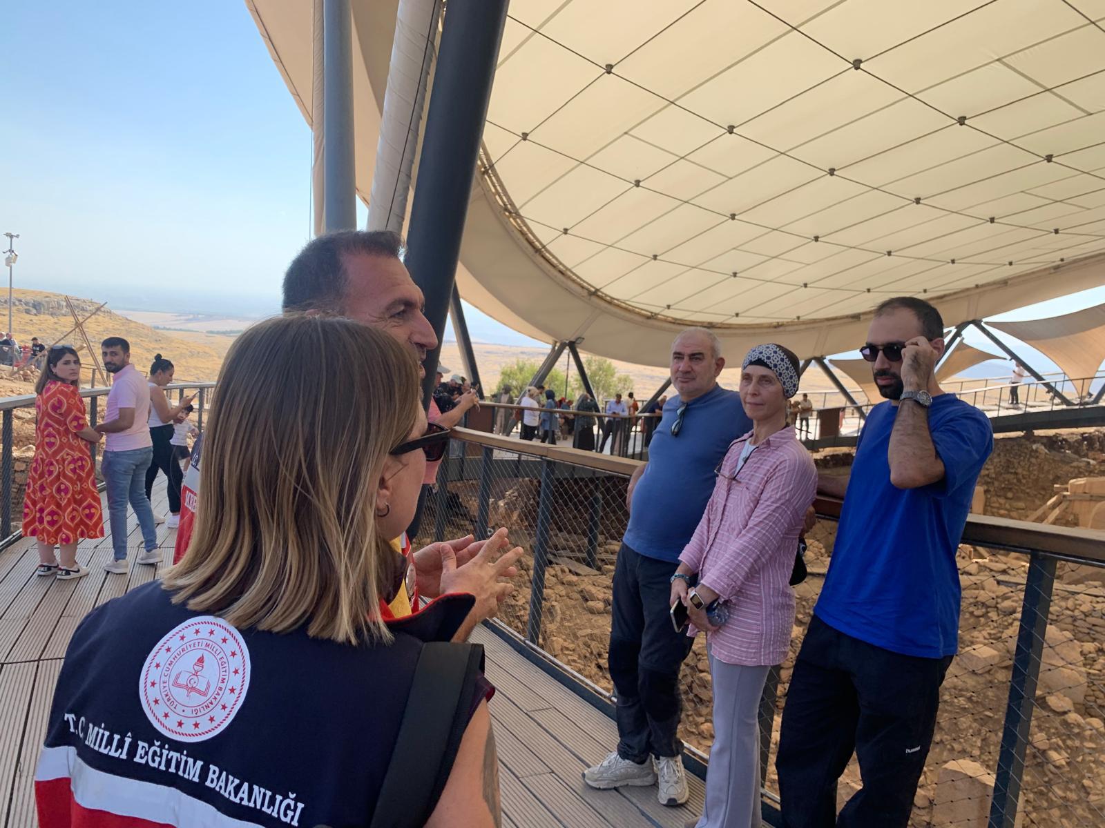 Tarihin sıfır noktası Göbeklitepe’de doğal afet bilgilendirilmesi