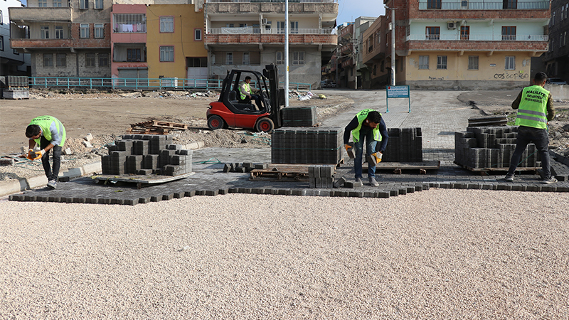 Şanlıurfa’da sokaklar yeniden güzelleşiyor