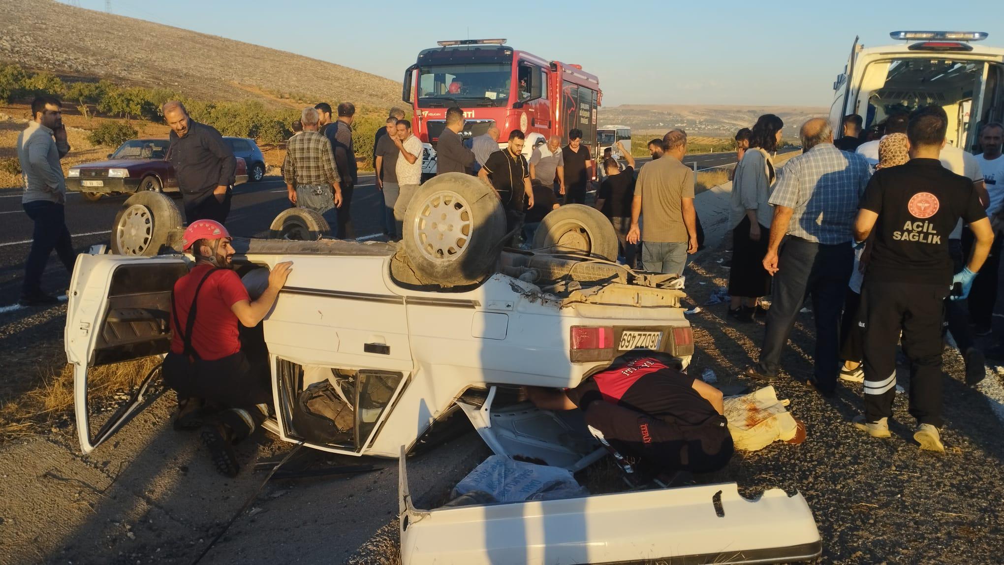 Şanlıurfa’da araçlar çarpıştı! Çok sayıda yaralı var