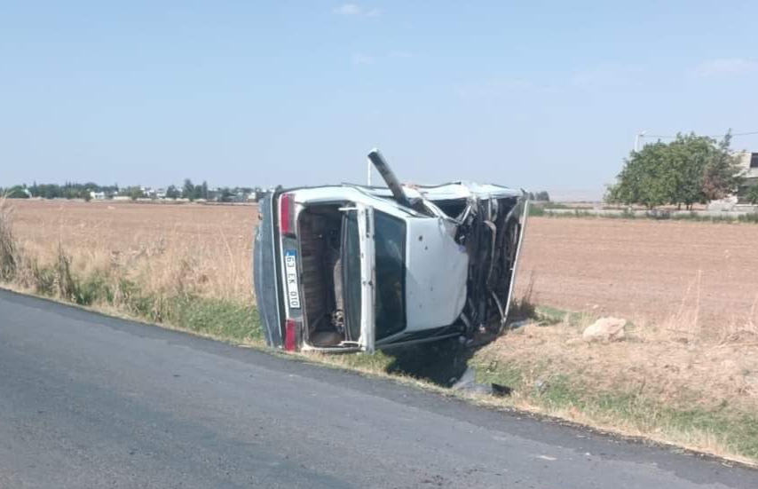 Akçakale yolunda yine kaza: Yaralılar var