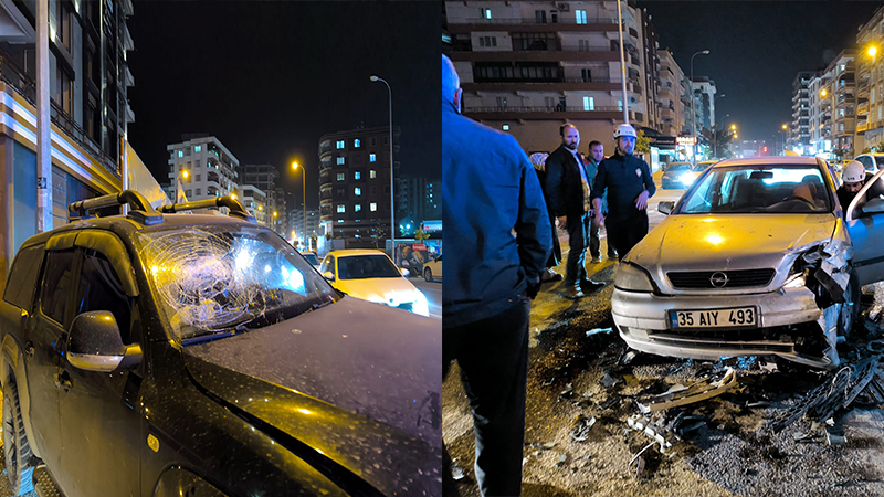 Şanlıurfa’da akşam saatlerinde kaza! 2 yaralı