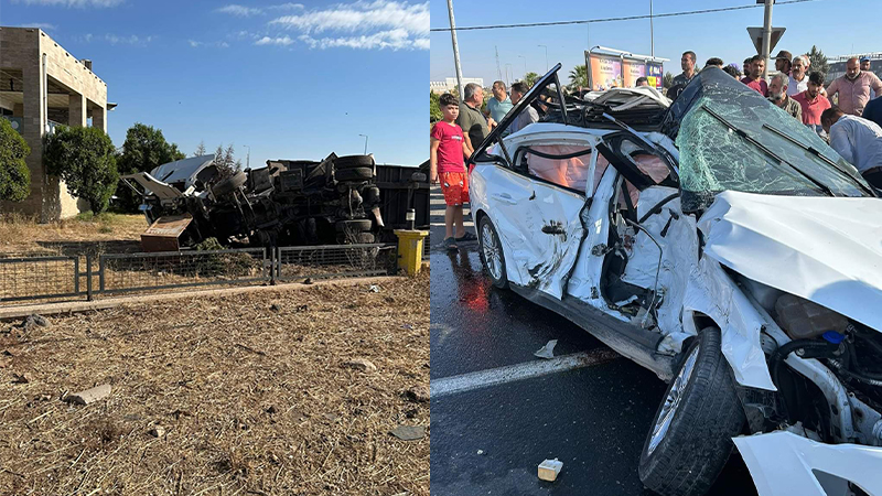 Şanlıurfa’da tır ile otomobil çapıştı: Feci kazada 1 kişi öldü